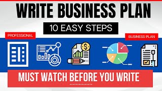 How to Write a Business Plan Step by Step in 2024 [upl. by Lebar167]