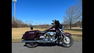 2007 HarleyDavidson Electra Glide Ultra Classic FLHTCU 96quot6Speed w Extras  9995 [upl. by Bakemeier278]