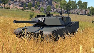 War Thunder USA  M1 Abrams  A4E Early Gameplay 1440p 60FPS [upl. by Ytirev]