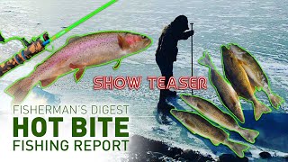 Houghton Lake Crappie Ice Fishing Report amp Manistee Bass Fishing Show Teaser  Dec 31 [upl. by Anilah]