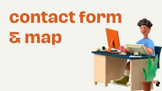 วิธีแก้ไข Contact form และ Map ให้กับเว็บไซต์  คอร์สเรียนสอนออกแบบเว็บไซต์ WordPress [upl. by Wait]