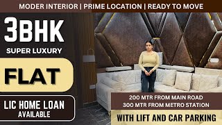 Video251 3Bhk Luxury FlatLIC Loan Available200 Mtr Main Road300 Mtr MetroLift amp Car Parking [upl. by Trebled8]