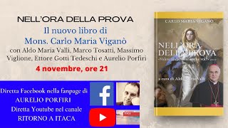 Nell’ora della prova Il nuovo libro di Mons Carlo Maria Viganò [upl. by Renie]