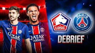 Lille 1  3 PSG  Debrief [upl. by Cuhp]