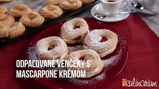 Venčeky s mascarpone krémom [upl. by Ekusuy]