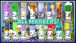 HOW TO FIND ALL 236 MARKERS in Find the Markers  ROBLOX [upl. by Andree420]