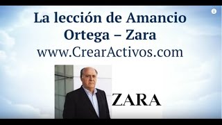 👌 La lección de Amancio Ortega Características de un emprendedor 👌 [upl. by Adnoved]