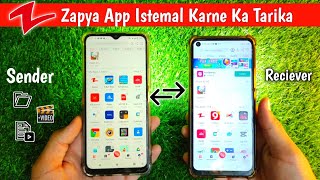 Zapya App Kaise Use Kare  Zapya App Istemal Karne Ka Tarika  Zapya App Review [upl. by Nomelihp336]