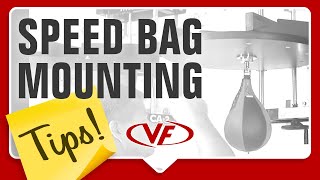 Valor Fitness Speed Bag Mounting Tips [upl. by Marcell]