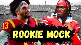 Way Too EARLY 2024 Dynasty Rookie Mock Draft Superflex  Dynasty Fantasy Football 2024 [upl. by Spragens392]