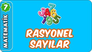 Rasyonel Sayılar  7 Sınıf Matematik evokul Kampı [upl. by Adelaide]