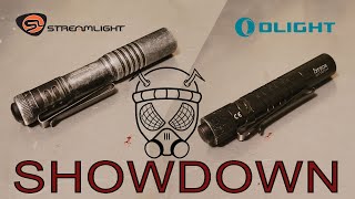 Streamlight Microstream vs Olight I3T EOS  NAT Showdown [upl. by Eardnoed405]