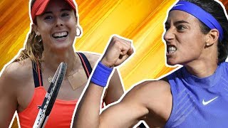 GARCIA VS CORNET 2017 CLASH TENNISTIQUE [upl. by Yard]