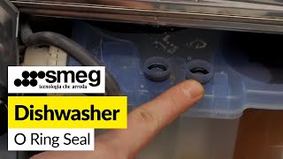 How to repair a common cause of a leak in a Smeg dishwasher [upl. by Keffer]