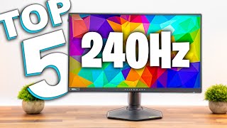 Top 5 Best 240Hz Gaming Monitors In Every Price Range [upl. by Tsuda457]