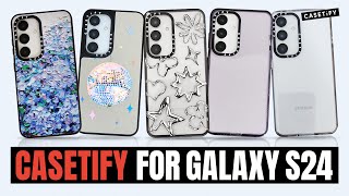 Casetify Haul for the Galaxy S24 [upl. by Hinkel577]