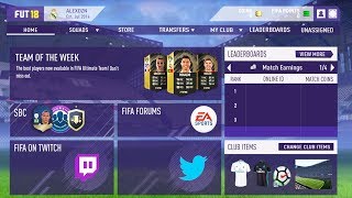 FIFA 18 WEB APP TRADING TIPS 💰 HOW TO MAKE COINS STARTER SQUAD BUILDER amp FUT 18 STARTER PACKS [upl. by Cock]