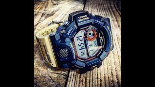 G Shock GW9400DCJ Camo Rangeman unboxing by TheDoktor210884 [upl. by Orwin846]