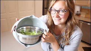 41 Colander Review  Bowl Set Colander for Kitchen Food Strainer Rice Strainer Veggie Washer [upl. by Ellekim]