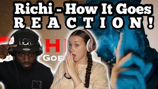 Richi MaliStrip  How It Goes  DEEP IT AKHI  Americans First Time Reaction 🔥 [upl. by Cruz]