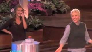 Watch Audrina Patridge Dunk Tony Dovolani on the Ellen DeGeneres Show [upl. by Anileda545]