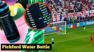 Pickford saved the penalty shootout using water bottle introduction  England Vs Switzerland Euro [upl. by Diena]