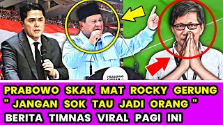 INI BARU JOS❗Prabowo Tampar Rocky Gerung Usai Kritik Naturalisasi Dianggap quotPENIPUANquot ✅ [upl. by Aeiram]