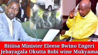 Entiisa Egudde Minister wa M7 Aleese Bwino Wokutta Bobi wine Mubukambwe kitalo 😭😭😭 [upl. by Jollenta]