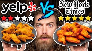 Yelp Review vs Food Critic Taste Test [upl. by Akiria]