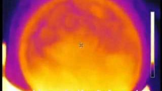 Convection in Water Revealed by Infrared Camera [upl. by Norrabal352]