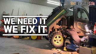 Repairing the John Deere Gator 825i [upl. by Kroo]