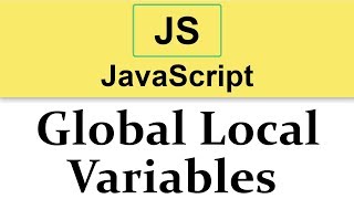 15 JavaScript Tutorial  Scope of Variables  Global vs Local [upl. by Baerl]