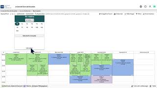 Découvre TimeEdit ton gestionnaire horaire à lULB [upl. by Whiting]