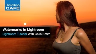 how to Watermark photos in Lightroom 6  Lightroom CC Tutorial [upl. by Sitoel]