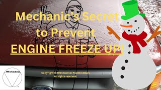 Mechanics Secret to Prevent Engine Freeze Up [upl. by Zarah]