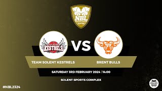 WNBL1 Team Solent Kestrels v Brent Bulls  030224 [upl. by Hut]