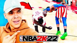 NBA 2K22  INTERDICTION DE FAIRE FAUTE CHALLENGE  drama [upl. by Diena]