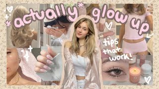 How to ACTUALLY glow up ✧ physically amp mentally ✧･ﾟ✧ [upl. by Crispa]