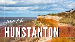 Hunstanton Norfolk England Town And Beach 2021 [upl. by Nosbig153]