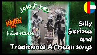 3 Ebenezers Jolof Res TRADITIONAL African song  Sierra Leone [upl. by Elgar88]