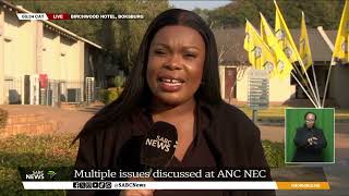 ANC National Executive Committee optimistic they will come up with a solid recovery plan [upl. by Asle463]