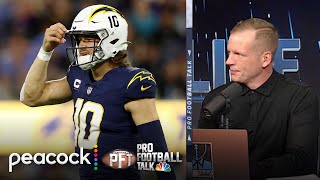 Players let Chargers down vs Ravens not Staley  Chris Simms  Pro Football Talk  NFL on NBC [upl. by Meenen]