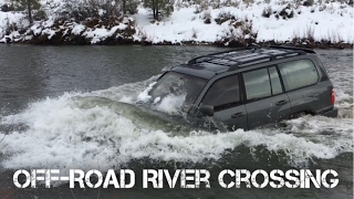 MUST HAVE for offroad river crossing LandCruiser 100 Series Pt1 [upl. by Adiuqal]