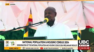 LIVE MUSEVENI AT THE NATIONAL POPULATION amp HOUSING CENSUS  JUNE 27 2024 [upl. by Largent]