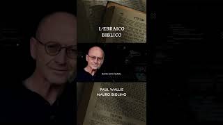 LEBRAICO BIBLICO  Mauro Biglino shortsvideo [upl. by Yeslrahc]