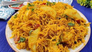 Masala Pulao  Aloo Masala Pulao Jhat Se Banao Maze Se Khao  Aloo Ke Masaledar Chawal [upl. by Atilem]