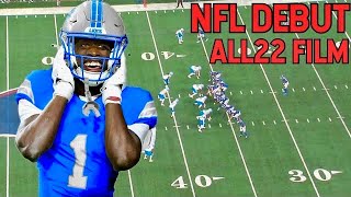 Lions CB Terrion Arnold Preseason NFL Debut  Every Snap [upl. by Steck]