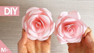 ► Cómo hacer una FLOR de PAPEL en 5 MINUTOS 😱🌺 [upl. by Marie-Ann]