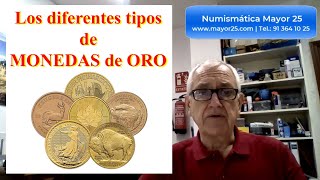 TIPOS DE MONEDAS DE ORO [upl. by Bugbee95]