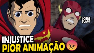 INJUSTICE É A PIOR ANIMAÇÃO DA DC DEBATE [upl. by Ialokin]